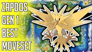 Zapdos Gen 1 Best Moveset - Zapdos Best Moveset Pokemon Red Blue Yellow Version Guide