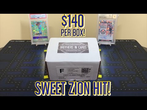 *SWEET ZION HIT! $140 Per Box!* Brothers In Cards Pack Plus Program July’s Gold Basketball Box Break