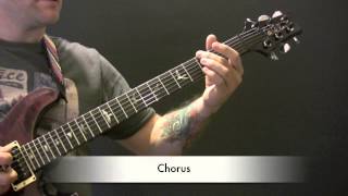 Radiohead My Iron Lung Guitar Lesson - How To Play My Iron Lung On Guitar
