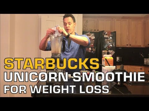 The Best Unicorn Starbucks Weight Loss Smoothie for Women Over 40, 50 and 60