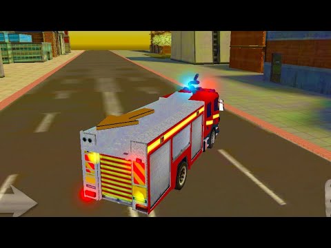 NY City FireFighter 2021 - Fire Truck Driver Rescues 3D Stunt - Android iOS Gameplay 2021