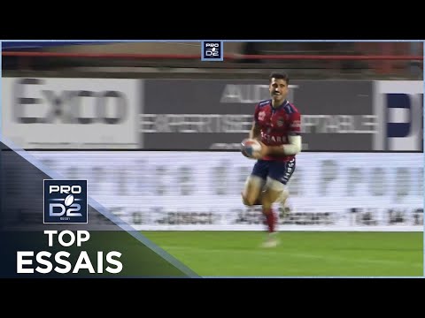 TOP Essais de la J07 – PRO D2 – Saison 2023-2024