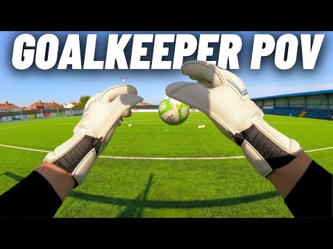 HIGH INTENSITY Goalkeeper POV Training (SEMI PRO)