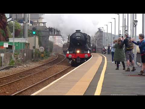 Flying Scotsman at Dawlish (30/04/23)