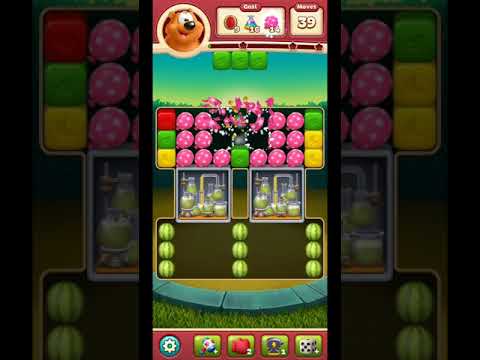 Toon blast level 2412 no powerups
