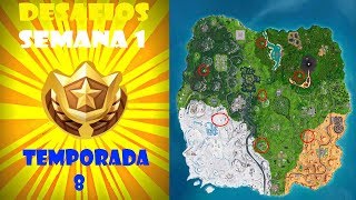 Campamentos Piratas Fortnite Mapa Kenh Video Giải Tri Danh Cho - visita todos los campamentos piratas fortnite desafios semana 1 temporada 8