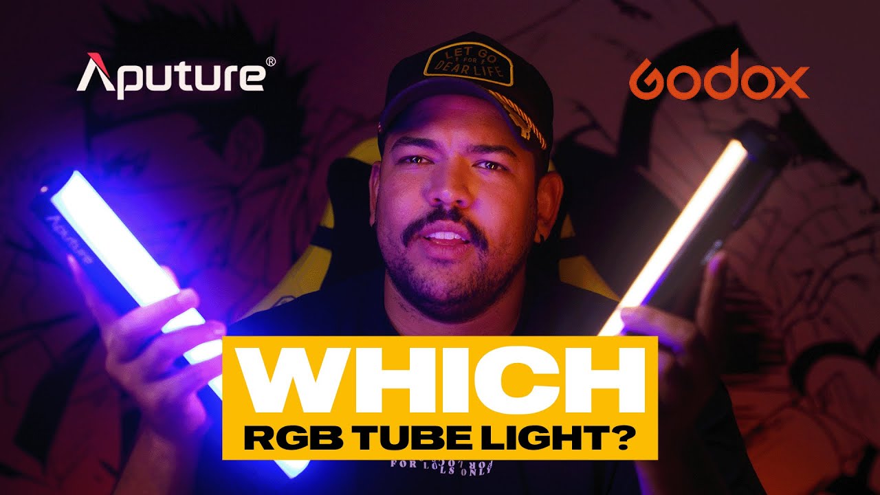 Testing Mini Tube Lights! RGB light comparison | Godox TL30 and Aputure MT PRO