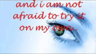 TRY IT ON MY OWN-WHITNEY HOUSTON W/LYRICS