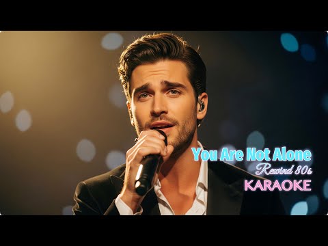 KARAOKE | 🎸 You Are Not Alone - 80s Power Ballad (Emotional Male Vocal) 🎤