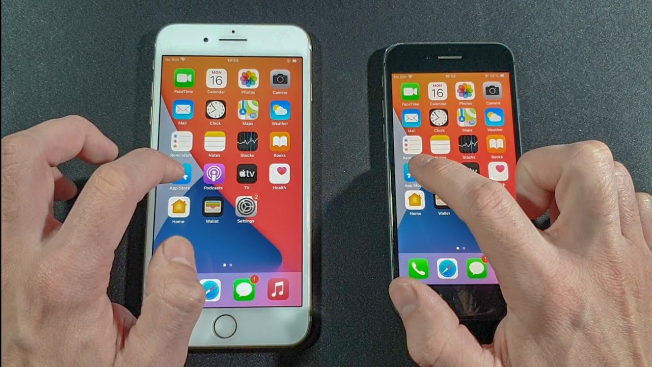 Iphone 7 Plus vs Iphone 8 Comparison Speed Test