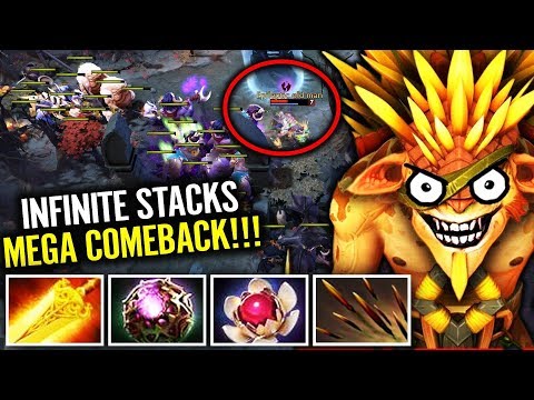 Dota 2 Healing machine Bristleback Octarine Core Mega comeback Dota 2 Pro gameplay