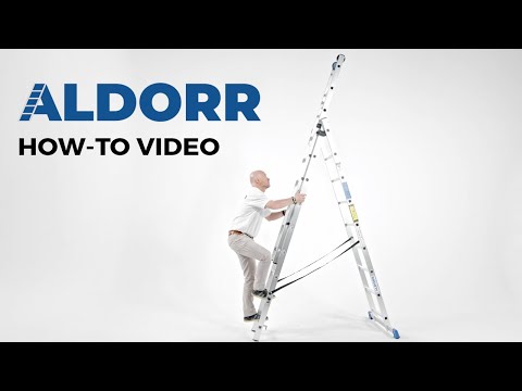Anleitungsvideo: ALDORR Mehrzweckleiter 3-teilig