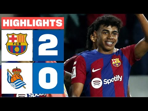 Resumen de Barcelona vs Real Sociedad Matchday 35