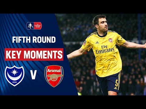 FC Portsmouth 0-2 FC Arsenal Londra   ( The Emirat...