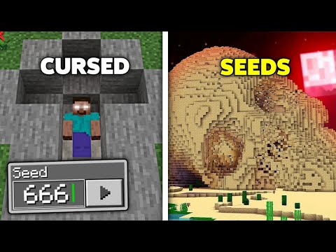 Achitro - Testing Scary Minecraft Seed That Are Actually Real 😱 | Minecraft Cursed Seeds