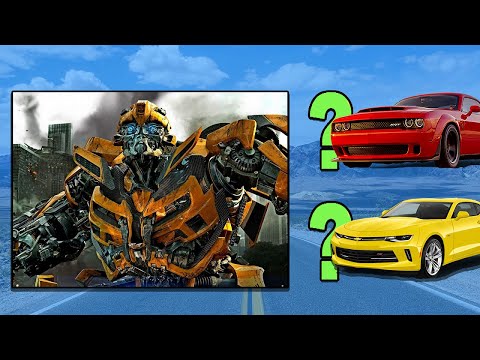 GUESS THE CAR FROM "TRANSFORMERS" | Car Quiz Challenge