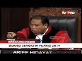 Detik-detik Hakim MK Ancam Usir Bambang Widjojanto Karena Terus Protes