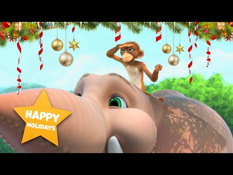 NEW EPISODE! Sweet as Honey | Happy Holidays | Jungle Beat: Munki and Trunk | KIDS CARTOONS 2021