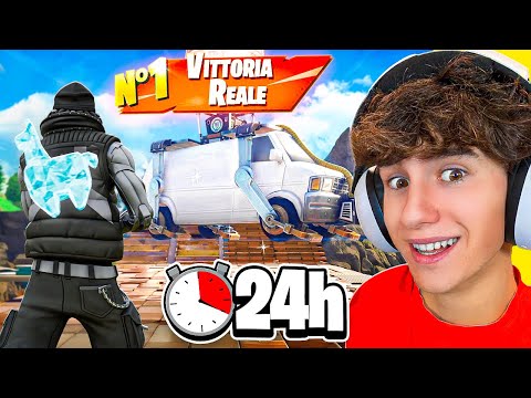 Chi fa più VITTORIE in 24 Ore nella Modalità FUGA Vince 100 Euro!! Fortnite ITA