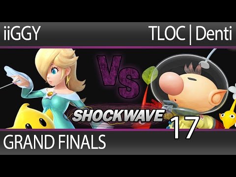 SW17 Smash 4 - iiGGY (Rosalina) vs TLOC Denti (Olimar) - Grand Finals