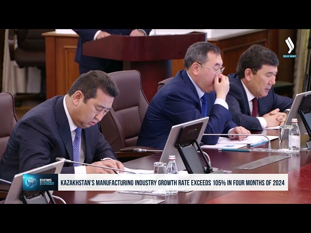 Kazakhstan’s manufacturing industry growth rate exceeds 105% in four months of 2024