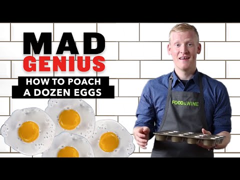 Poach A Dozen Eggs At Once With A Muffin Tin