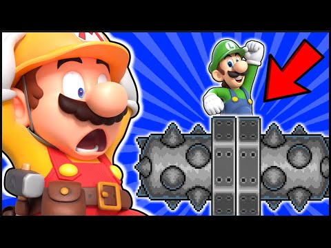 10 INSANE Ways to Hide Secrets in Mario Maker 2