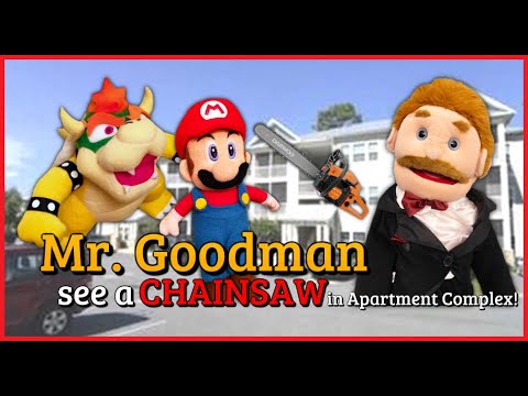 Mr. Goodman see a CHAINSAW in Apartment Complex!