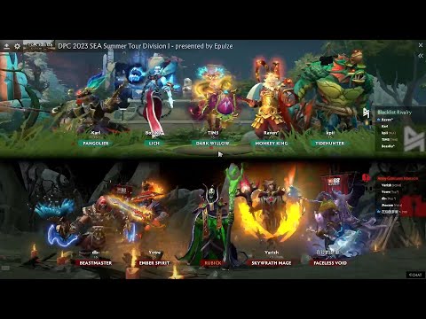 DPC SEA 2023 Tour 3 | Division I | Army Geniuses vs  Blacklist International 1 - Game 2