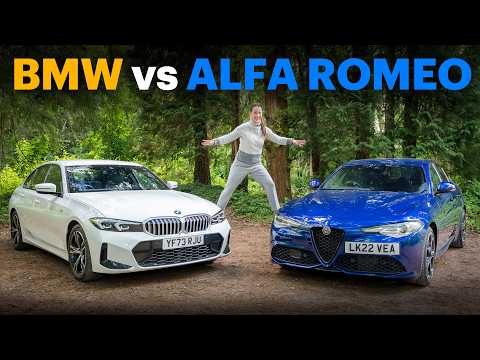 Alfa Romeo vs BMW £25k saloon car BATTLE: Giulia vs 3 Series comparison