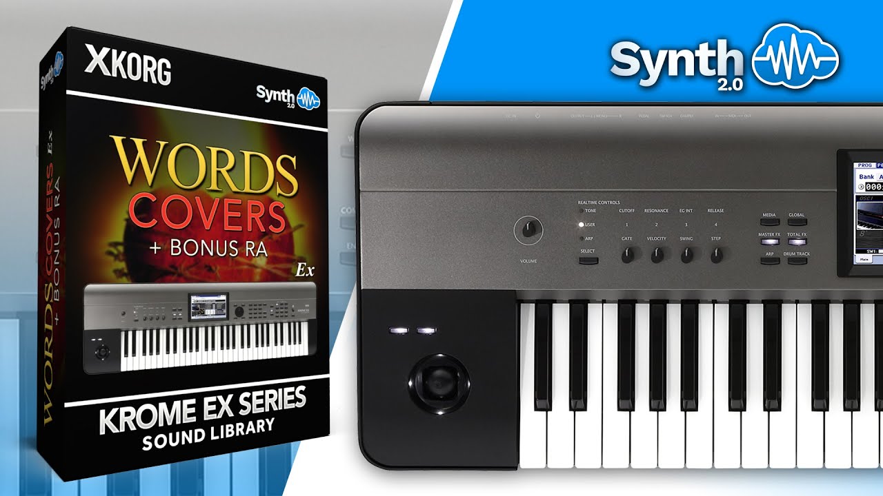 LDX092 - Words Covers Ex + Bonus RA - Korg Krome Ex ( over 100 presets ) Video Preview