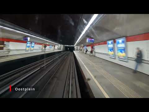 Cabinerit RET Metrolijn C de Terp - de Akkers