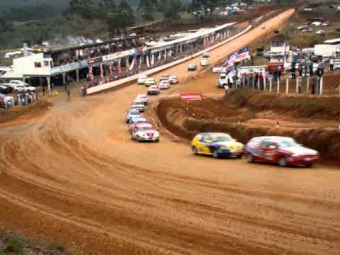 Largada Marcas A/B na 6ª Etapa do Catarinense de Automobilismo 2010