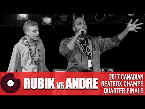 Rubik vs Andre - 2017 Canadian Beatbox Championships - Quarter Finals