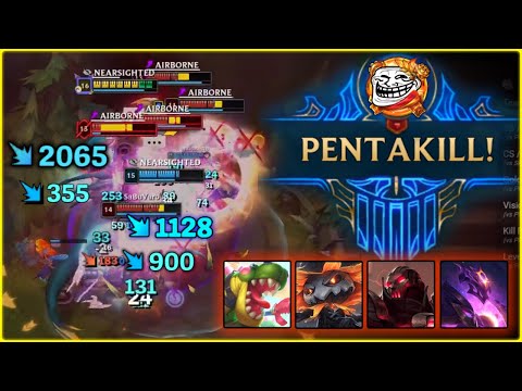 Best PENTAKILL, Quadra, Triple, Double Kill Montage LoL FUN 2024 #327