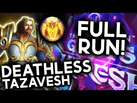 Tazavesh DEATHLESS Hard Mode! (Full Run)