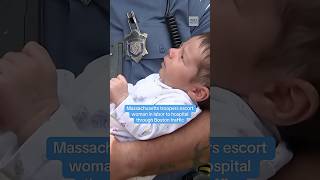 Massachusetts troopers escort woman in labor to hospital through Boston traffic