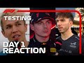 Drivers' Day 1 Reaction | F1 Pre-Season Testing