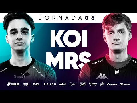 Finetwork KOI VS Movistar Riders  - JORNADA 6 - SUPERLIGA - VERANO 2022 - LEAGUE OF LEGENDS