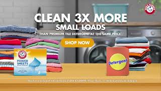 Arm & Hammer Tackle your Laundry with Power Sheets #Ad |"All This"