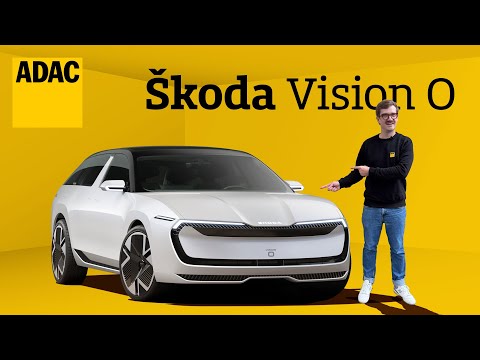 Neuer Škoda Elektro-Kombi aus Tschechien: Vision O zeigt die E-Zukunft | IAA Neuvorstellung