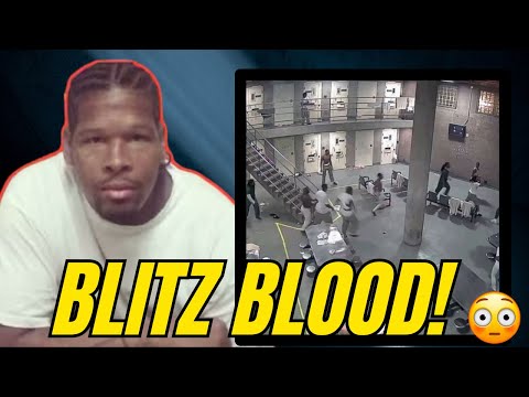 Footage Leaked..VNG Brim K5 Blitzed in Corcoran Prison!