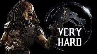 Mortal Kombat X - Predator (Warrior) Klassic Tower (VERY HARD) NO MATCHES LOST