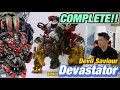 Devil Saviour Devastator COMPLETE!! Quick Preview and backstory