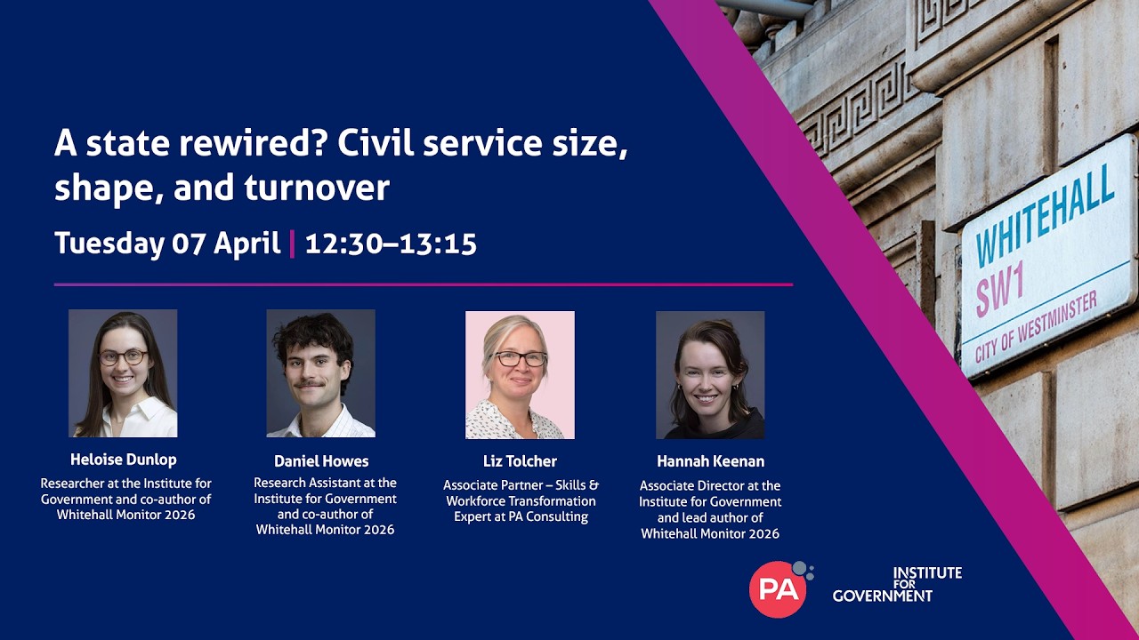 A state rewired? Civil service size, shape, and turnover