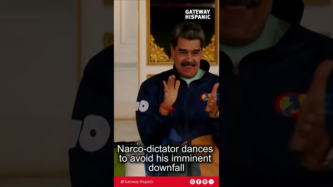 Narco dictator dances to avoid his imminent downfall