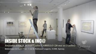 Double expo avec Alejandro Stock pendant le festival du film latin à Epernay