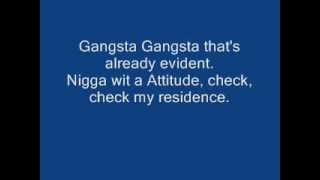 The Game - No More Fun And Games Lyrics