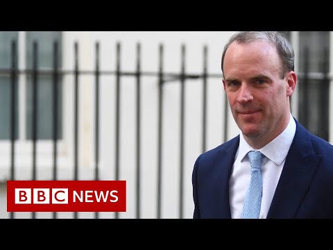Raab said there's an "incredibly strong team spirit" behind the prime minister. - BBC News