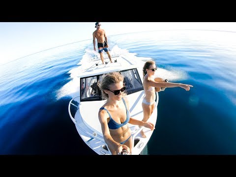 GETTING LIT IN OUR NEW BOAT Coral Trout Catch And Cook - YBS Lifestyle Ep 55